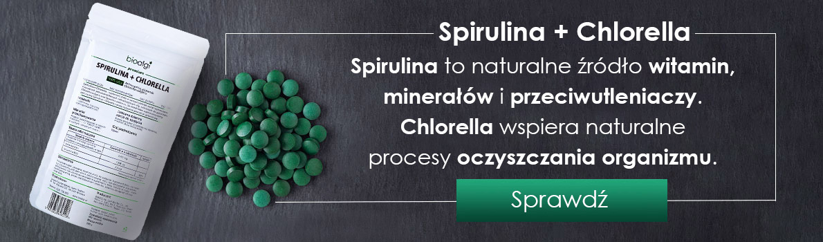 Chlorella bioalgi Spirulina i chlorella